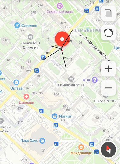 Торговая площадь, 68 м²