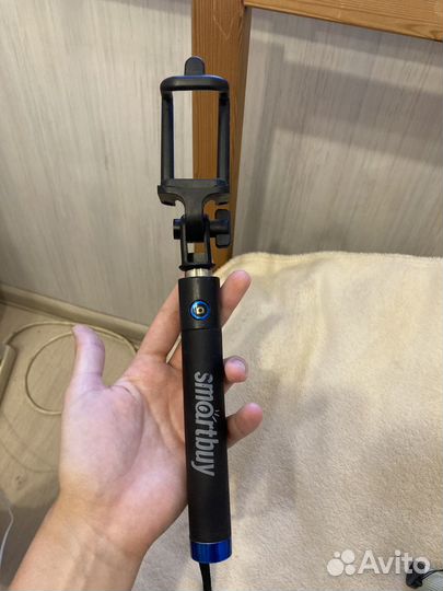 Селфи палка с кнопкой