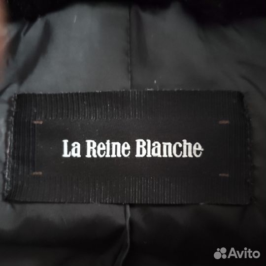 Женский кожаный пуховик