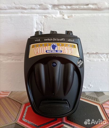 Педаль эффектов Danelectro Cool Cat Metall II
