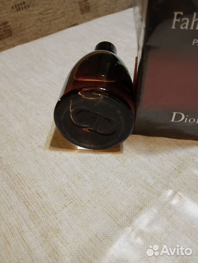 Мужская туалетная вода Fahrenheit 75 мл