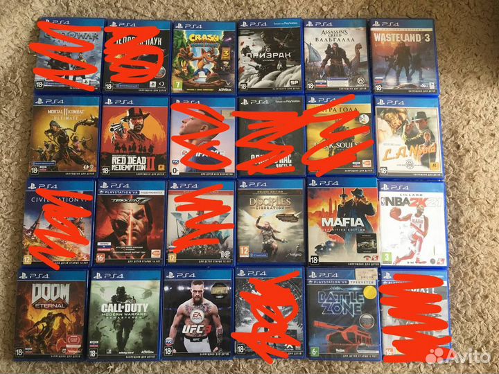 Игры для приставок ps4