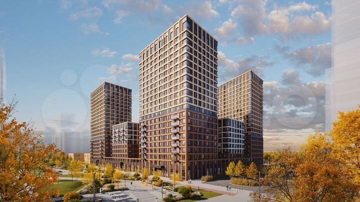 Квартира-студия, 28,9 м², 12/21 эт.