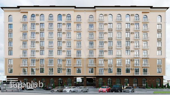 2-к. квартира, 63,4 м², 4/8 эт.