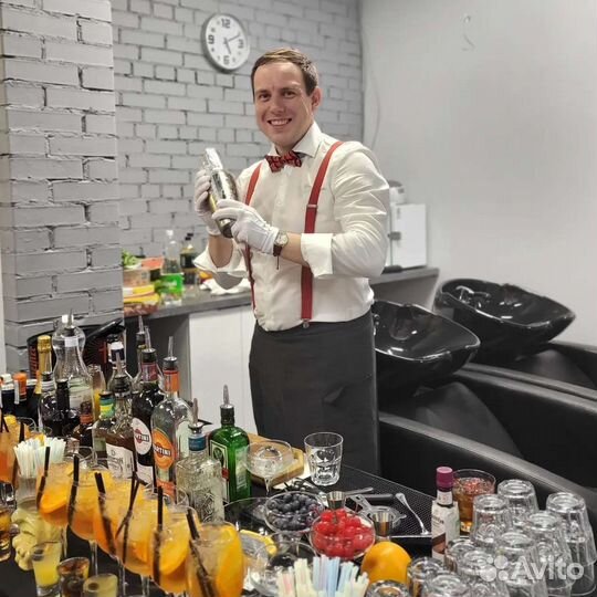 Бармен Выездной Коктейльный бар Коктейль кейтеринг