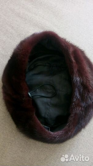 Норковый Берет Норка