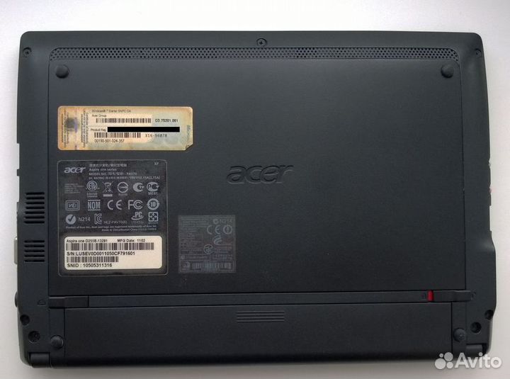 Нетбук Acer Aspire One D255E, США
