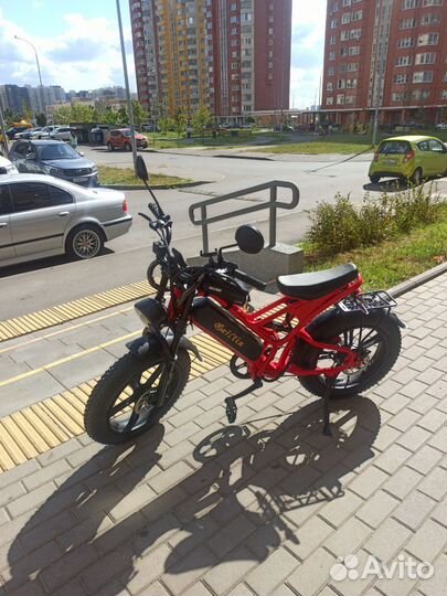 Электро мото Велогибрид RooBax FOX 1000W