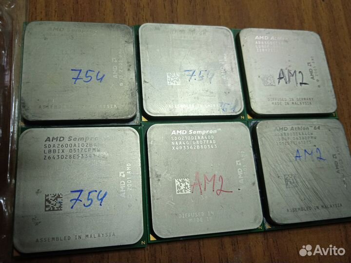 Процессоры amd