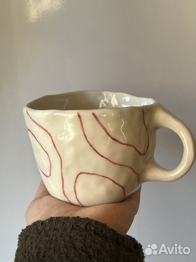 Кружка ручной работы