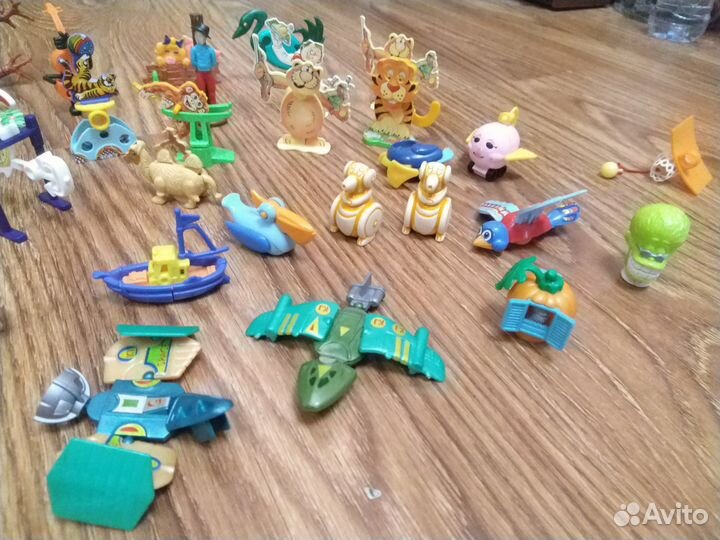 Любимые игрушки от киндер сюрприз