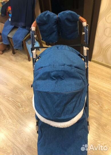 Детские санки коляска бу