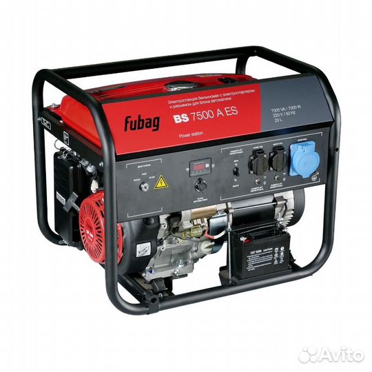 Бензиновый генератор для дома Fubag BS 7500 A ES