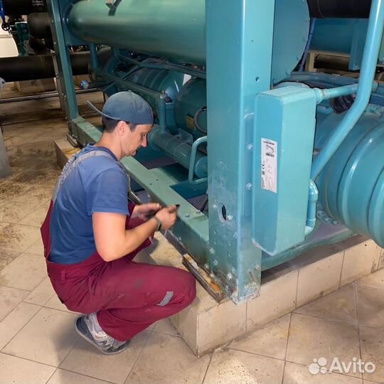 Монтаж промышленного холодильного оборудования