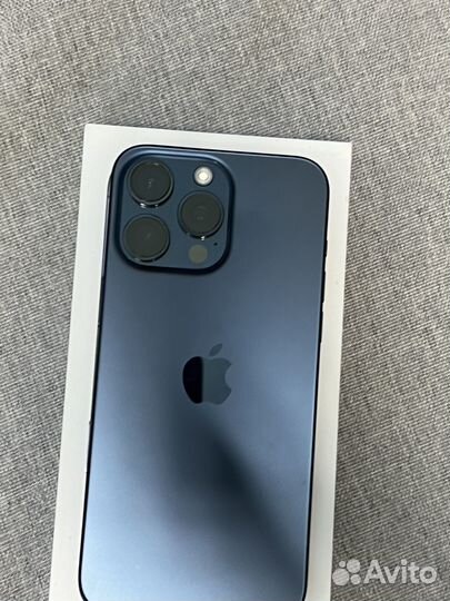 iPhone 15 pro max 256 esim sim blue