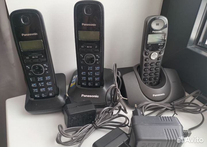 Стационарный телефон-трубка Panasonic