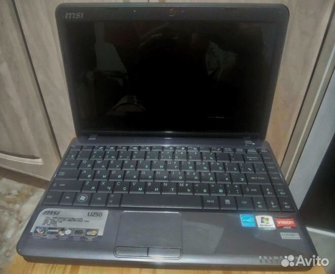 MSI U250 корпус на детали