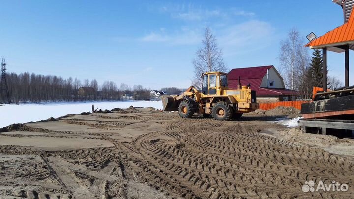Услуги фронтального погрузчика