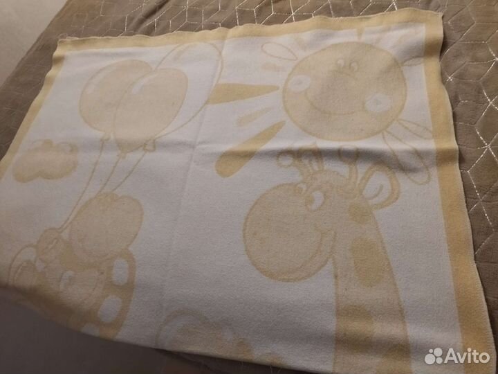 Одеяло детское шерстяное