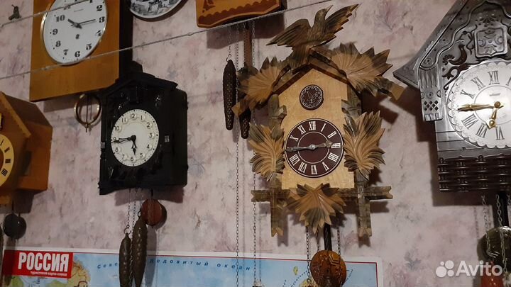Часы с кукушкой Маяк,все настроены,оригинал СССР