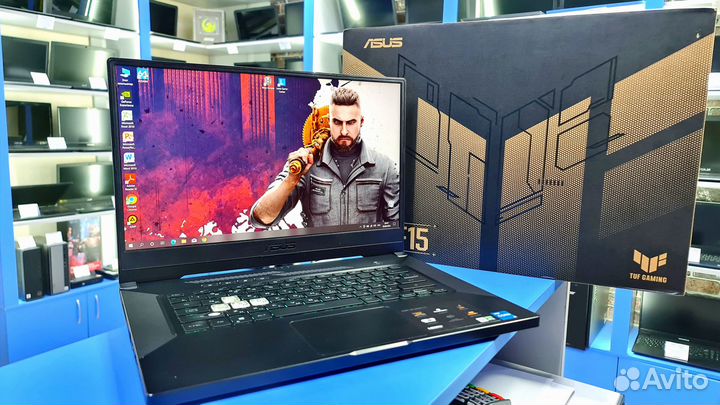 Игровой ноутбук Asus TUF i5 16gb RTX 3060 6gb