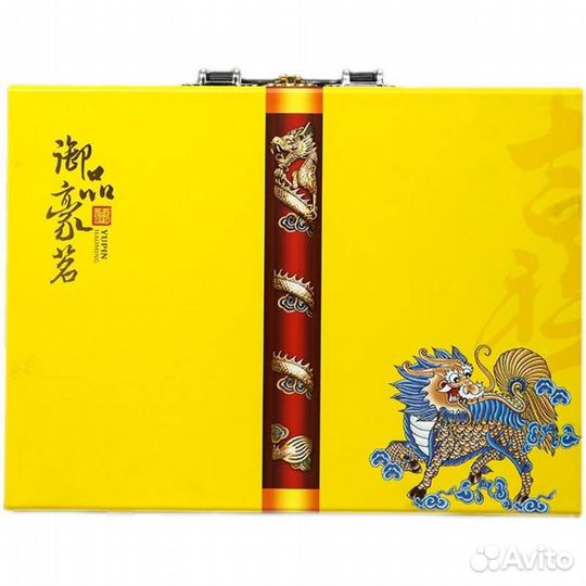 Китайский чайный набор посуды и чай Да Хун Пао