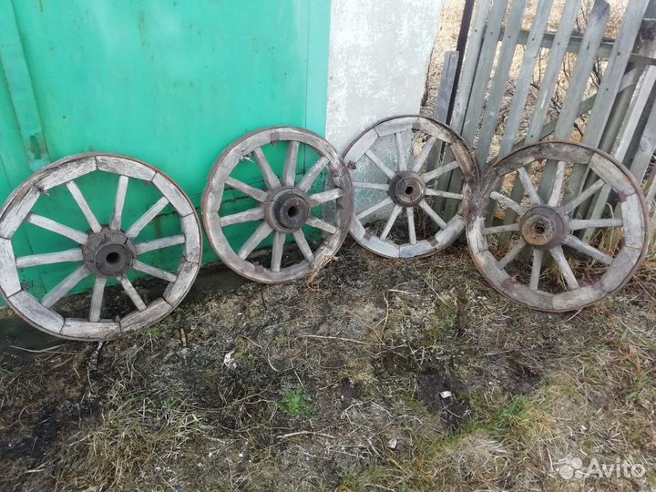 Колеса деревянные