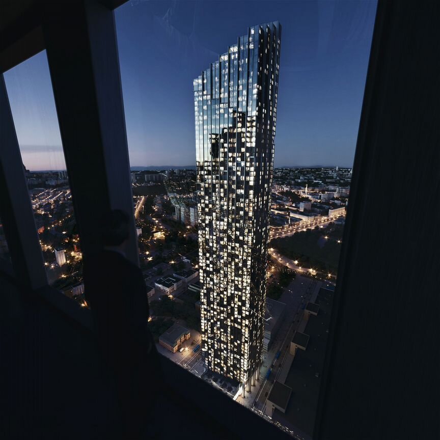 3-к. квартира, 140,1 м², 66/85 эт.