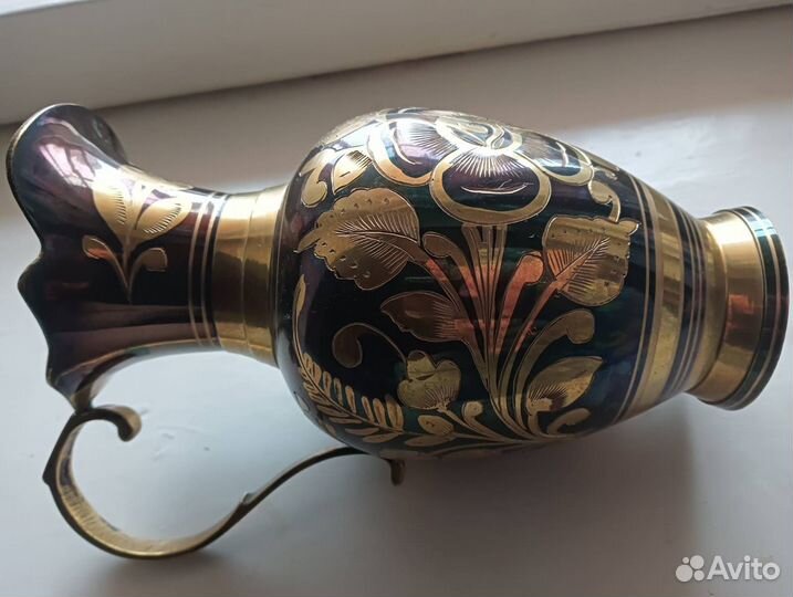 Кувшин индийский. Латунь