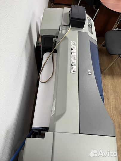 Плоттер hp designjet 500 plus + снпч