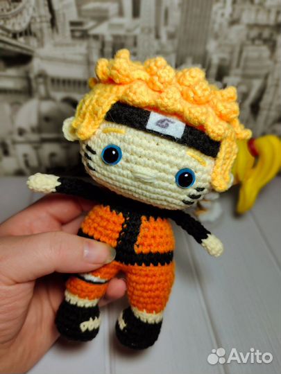 Вязаная игрушка Наруто Naruto