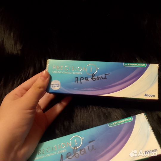 Линзы контактные precosion, total1