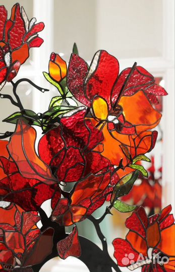 Курс по созданию цветов из цветного стекла