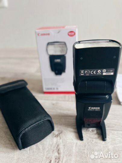 Вспышка Canon Speedlite 580 ex ii