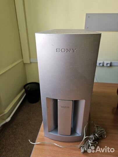 Домашний кинотеатр sony, сабвуфер, колонки