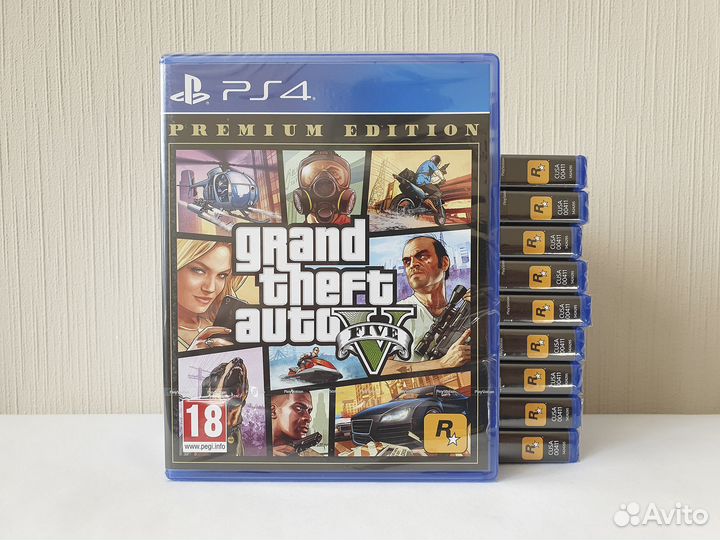 Игра GTA 5 Premium Edition PS4 (новый)