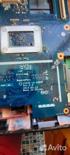 Ноутбук hp 250 G3 на разбор