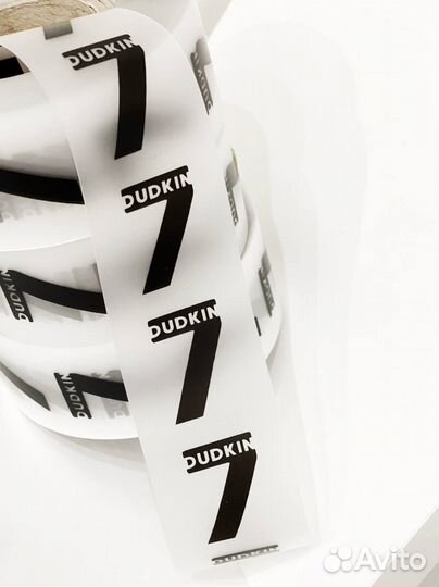 Ярлык силиконовый для одежды Красноярск