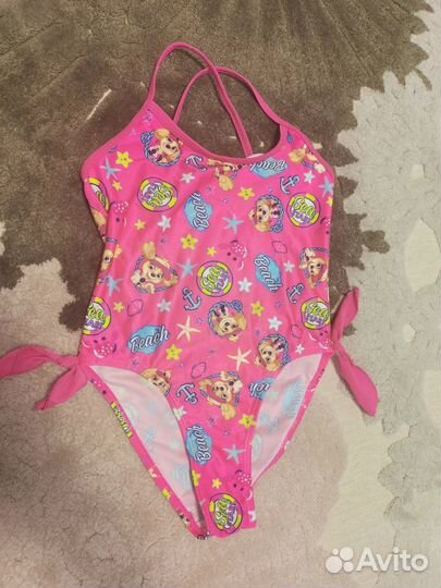 Купальник для девочки слитный