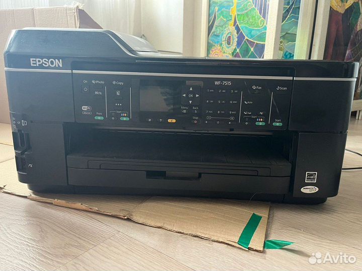 Мфу Epson WorkForce WF-7515 A3 формат Струйный