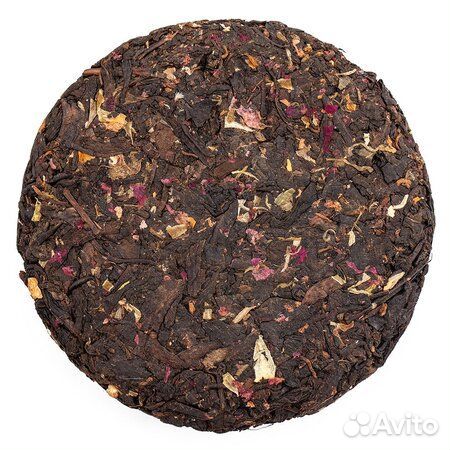 Чай Шу Пуэр с Розой: блин 100г