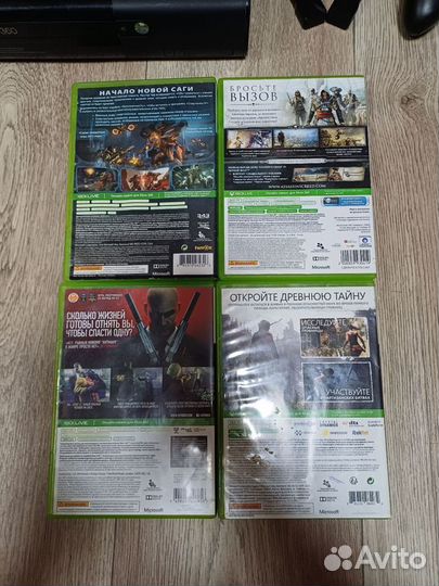 Xbox 360E 500gb + игры