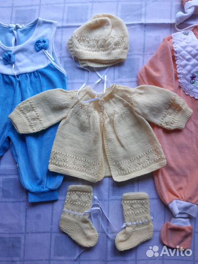Пакет вещей на девочку 68-74 размер