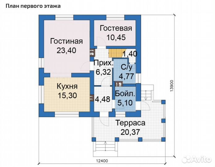 Дом из газоблока 140 м2 под ключ