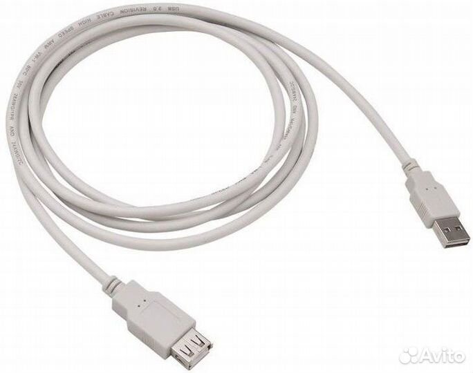 Кабель-удлинитель USB2.0 USB A(m) - USB A(f) 3метр