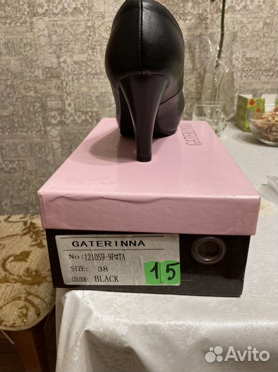 Туфли женские 37 размер натуральная кожа