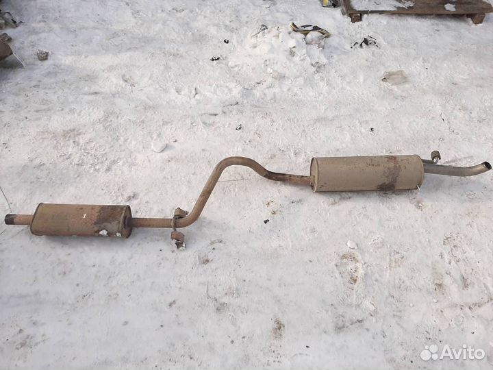 Глушитель основной Skoda Rapid 2012-2020