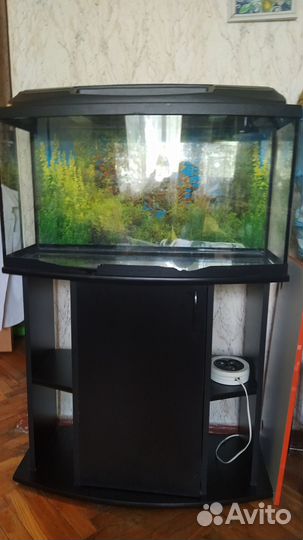 Аквариум с тумбой бу