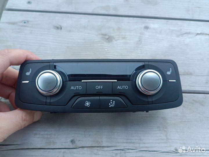 Блок управления климат контролем задний Ауди А7