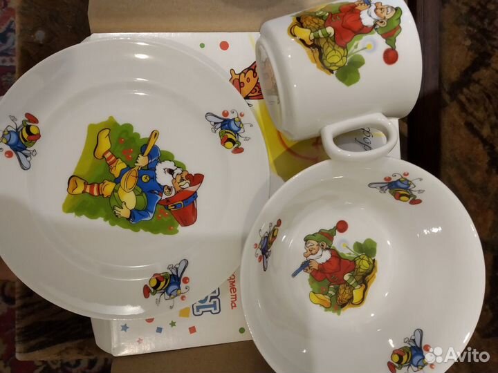 Новый набор детской посуды